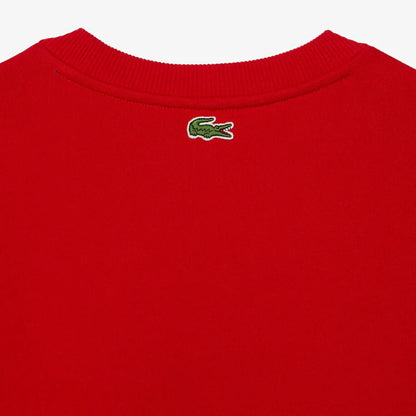 LCA-S18 (Lacoste originals relax fit sweatshirt red) 424912826