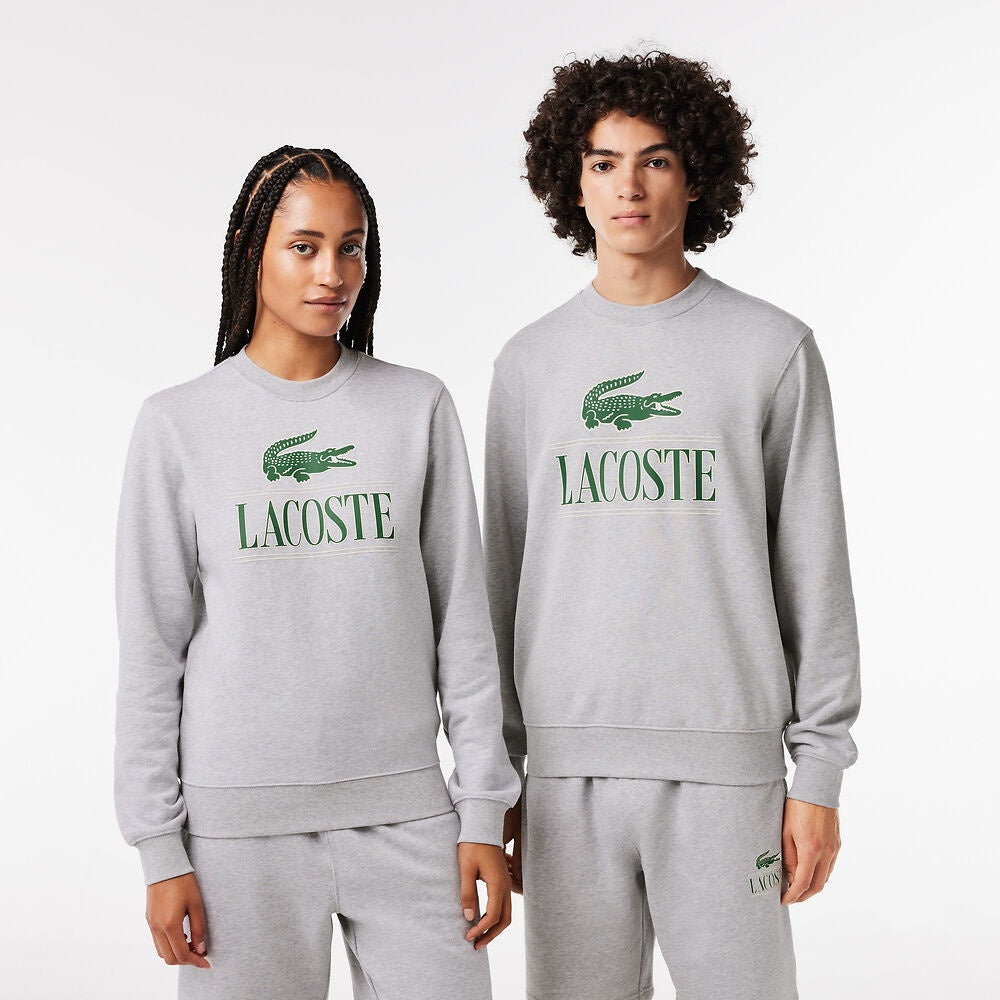 LCA-W18 (Lacoste core graphic big logo crewneck sweatshirt) 424913043