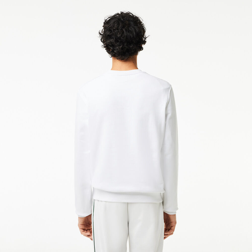 LCA-T20 (Lacoste core originals nb crewneck sweatshirt white) 1124913478