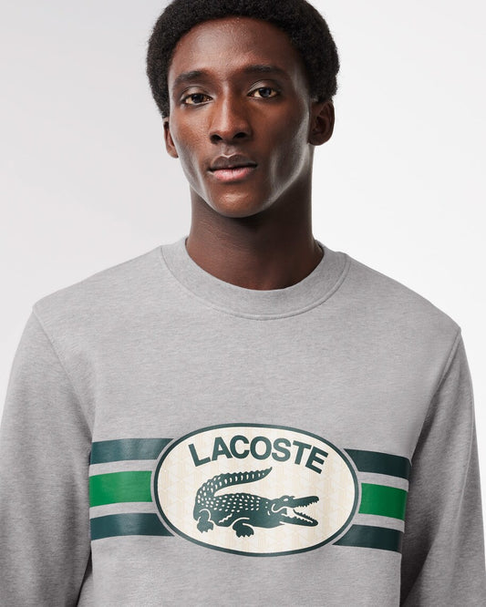 LCA-Y18 (Lacoste core originals monogram logo sweatshirt) 424913478