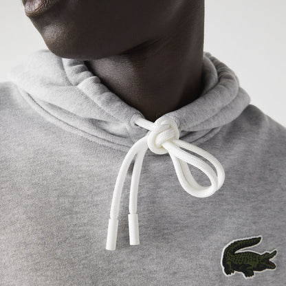 LCA-B19 (Lacoste originals loose fit hoodie silver chine) 424913478