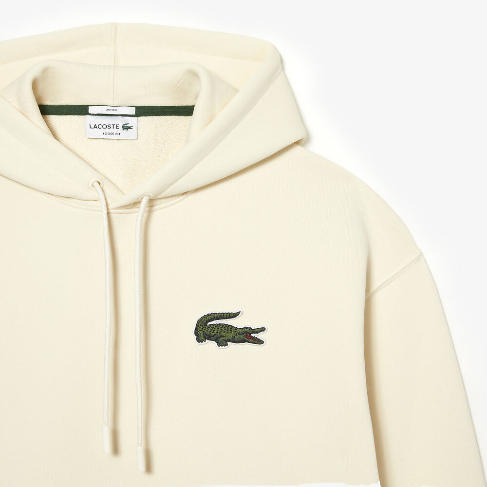 LCA-M17 (Lacoste unisex originals loose fit hooded organic cotton sweatshirt) 723913261 LACOSTE