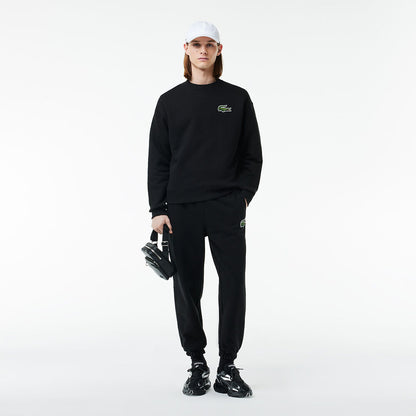 LCA-W20 (Lacoste originals loose fit sweatshirt black) 1124910870