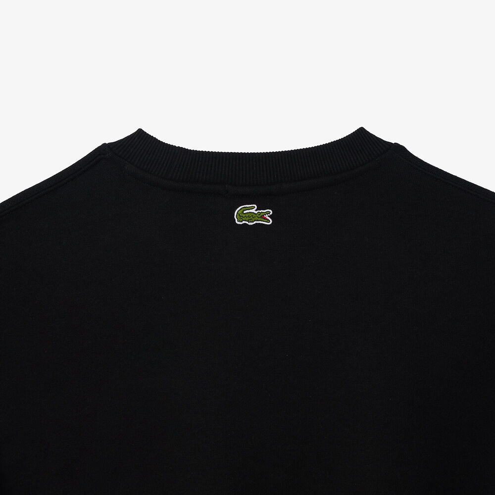 LCA-W20 (Lacoste originals loose fit sweatshirt black) 1124910870