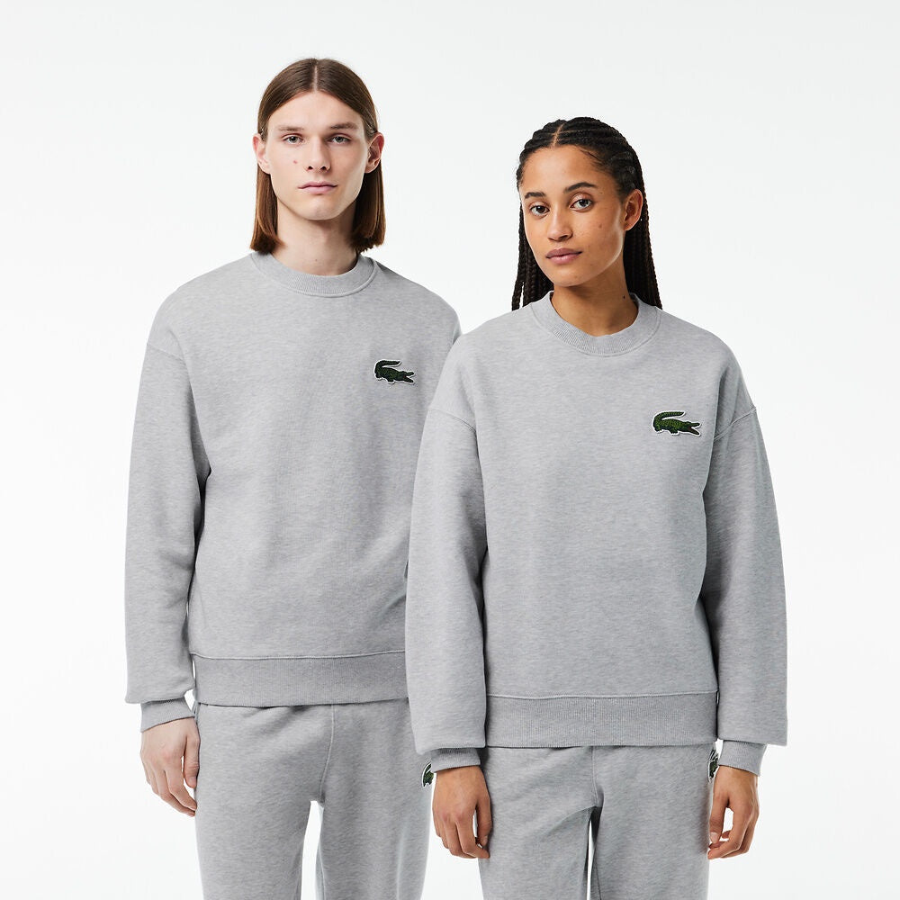 LCA-X20 (Lacoste originals loose fit sweatshirt silver chine) 1124913043