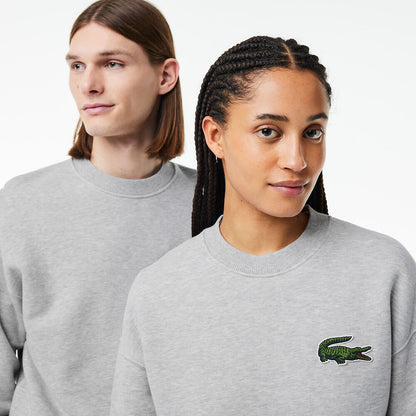 LCA-X20 (Lacoste originals loose fit sweatshirt silver chine) 1124913043