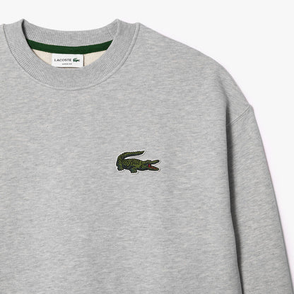 LCA-X20 (Lacoste originals loose fit sweatshirt silver chine) 1124913043