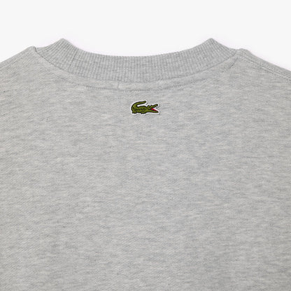 LCA-X20 (Lacoste originals loose fit sweatshirt silver chine) 1124913043