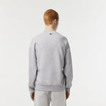 LCA-L18 (Lacoste loose fit croc print sweatshirt silver chine) 1123912391