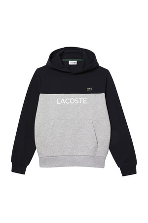 LCA-R16 (Lacoste colour block logo hoodie abysm) 623910870