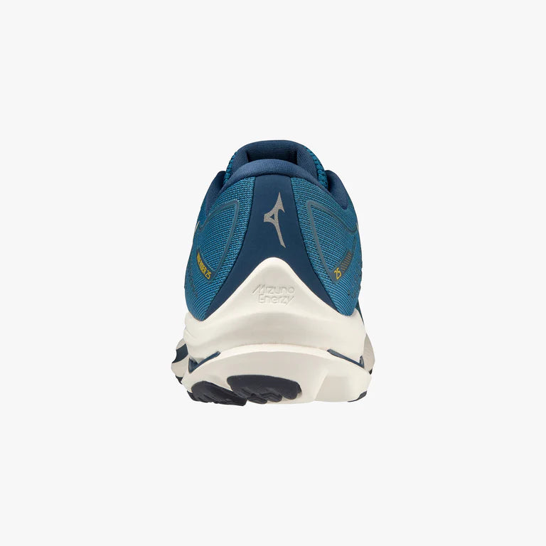 M-E (Mizuno wave rider 25 faience/snow white/saffron) 82396500 MIZUNO