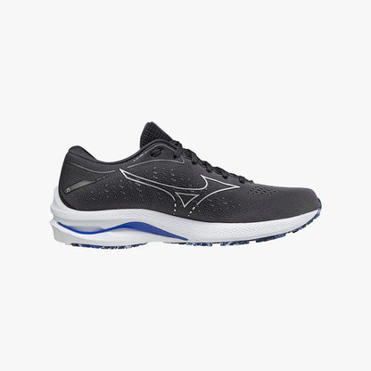 M-F (Mizuno wave rider 25 obsidian/violet blue) 82396500 MIZUNO