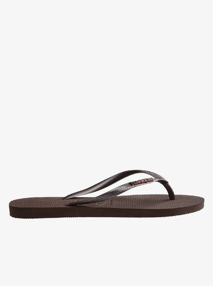 HA-WK8 (Havaianas slim logo metallic 0727 dark brown) 102692391