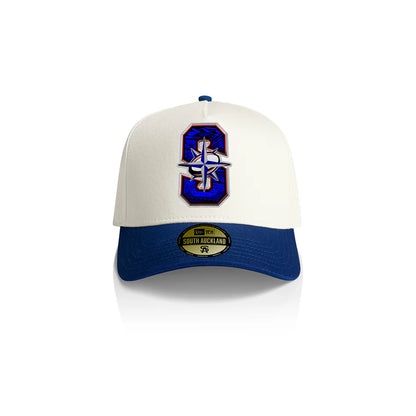 CTZ-A1 (Neverfold samoa S gang A frame cap 2-tone royal/white snapback osfm)