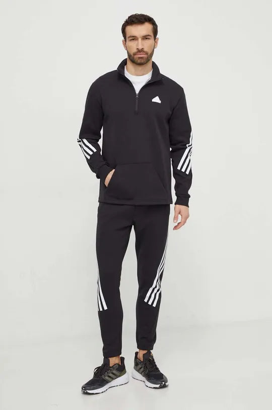 AA-O24 (Adidas future icons 3-stripes pants black/white) 72495630