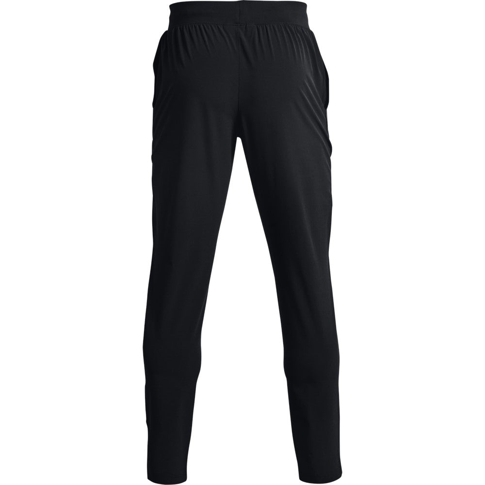UAA-I10 (Under armour mens stretch woven pant black/pitch gray) 82393913