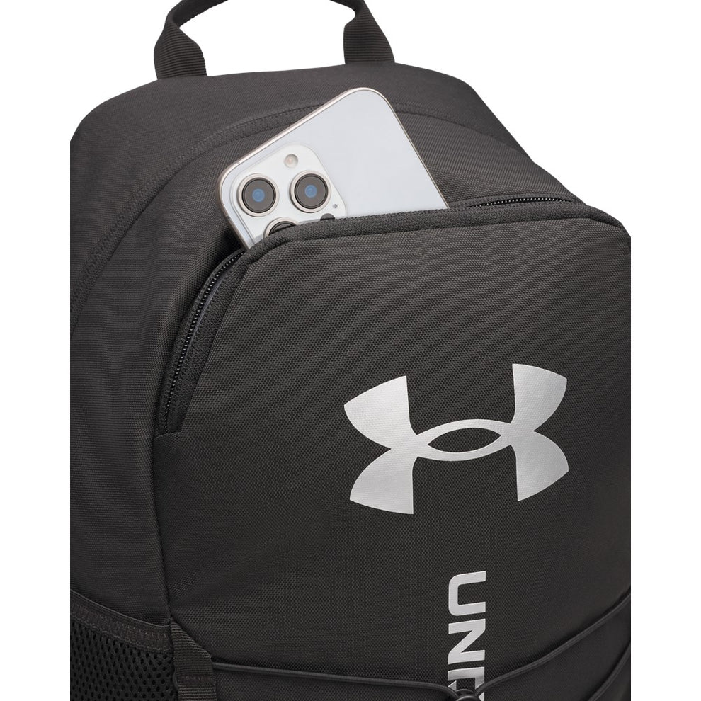 UAE-V14 (Under armour unisex hustle sport 6.0 backpack black/metallic silver) 112593478