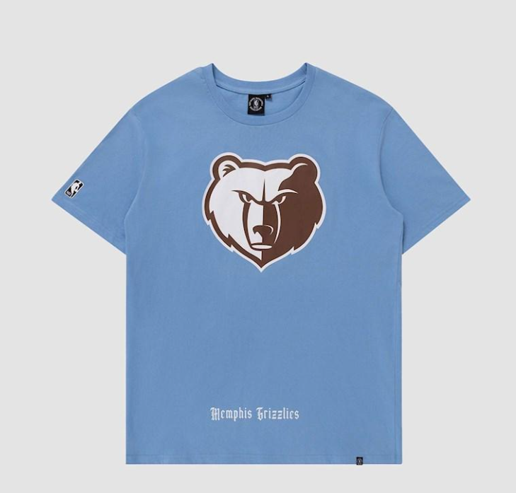 NBAA-S4 (Nba essentials carringston short sleeve tee grizzlies light blue) 22495651