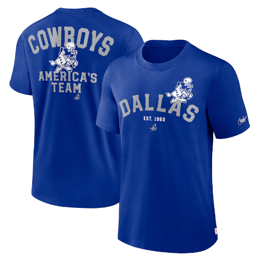 NA-M43 (Nike short sleeve heavyweight dallas cowboys tee old royal) 112394347