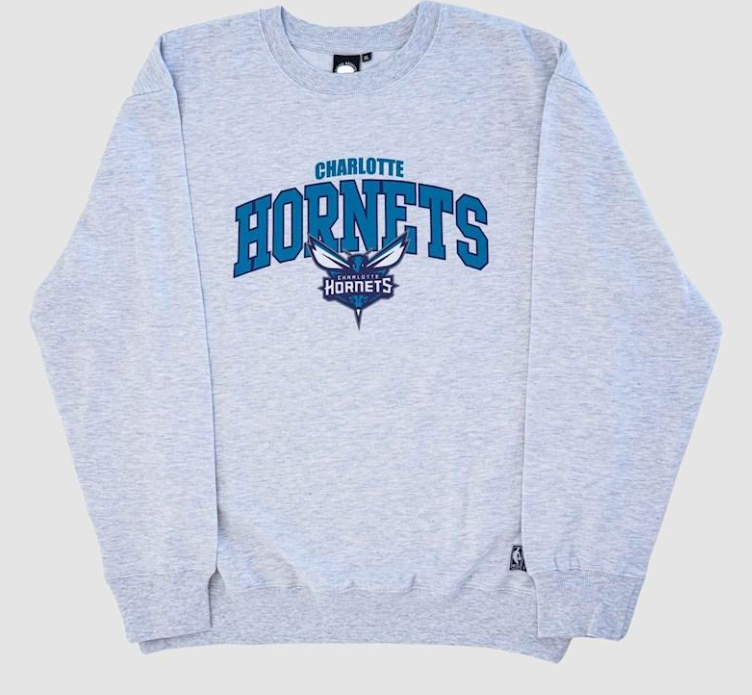 NBAA-U3 (Nba essentials arch logo crew hornets white marle) 112394347