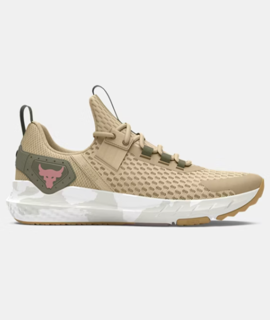 UA-M8 (Under armour unisex project rock BSR 4 UFC training shoes desert sand/summit white/tosca brown) 92498695