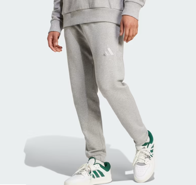 AA-R25 (Adidas ALL SZN french terry regular tapered pants medium heather grey) 82495115