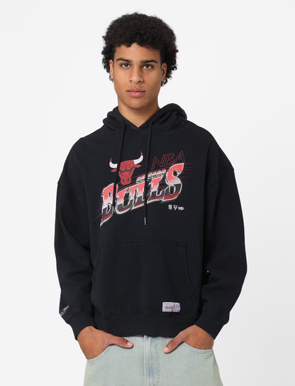 MNA-J21 (Last chance shot hoodie bulls faded balck) 92296087