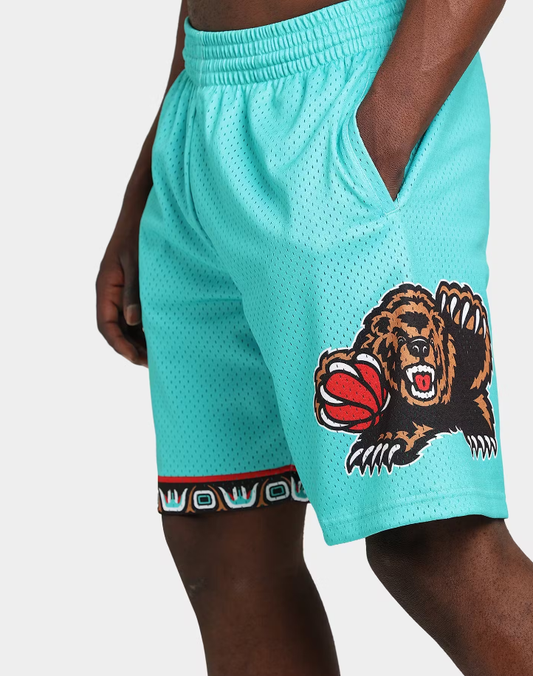 MNA-N34 (Mitchell and ness swingman shorts grizzlies 96-97 road teal) 12496956