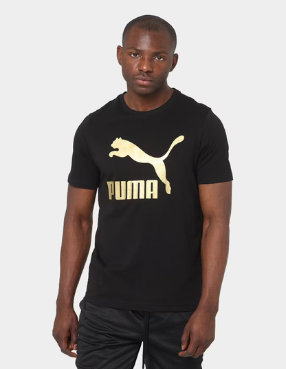 PA-Y6 (Claasic logo tee puma black/gold) 62292250