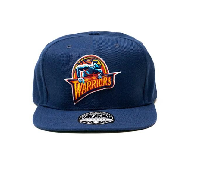 MNA-X27 (Mitchell and ness team ground 2.0 fitted hwc hat golden state warriors navy) 52392824