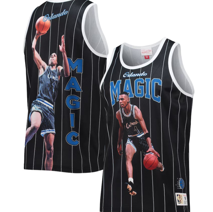 MNA-X22 (Mitchell and ness player tank magic hardaway black) 112296087