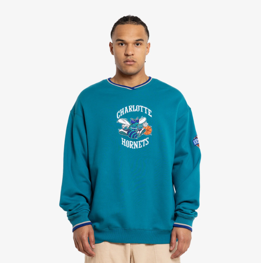 MNA-F31 (Mitchell and ness shooting crew hornets teal) 92396521