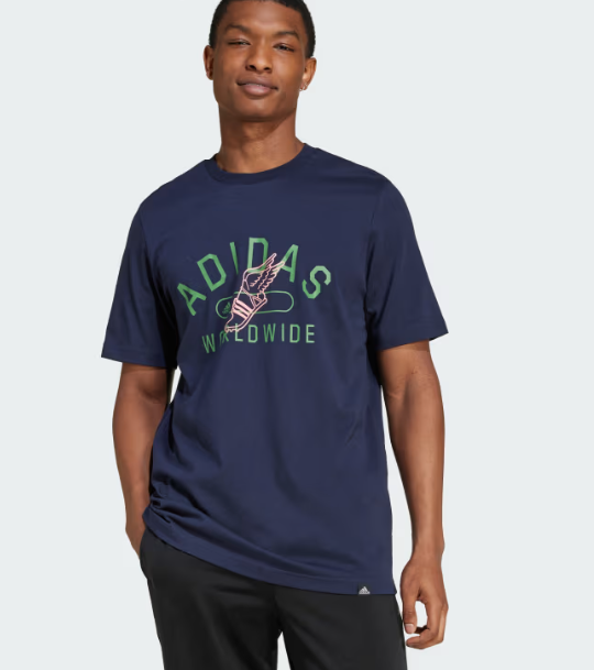 AA-U25 (Adidas collegiate graphic tee legend ink) 92492167