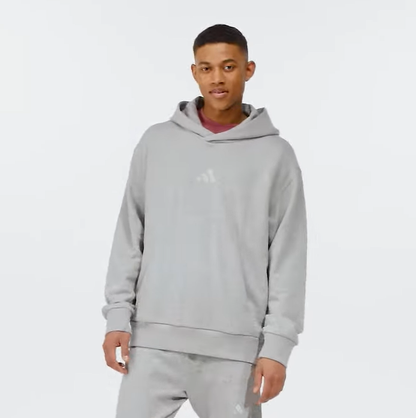 AA-V25 (Adidas all szn french terry hoodie medium grey heather) 102495292