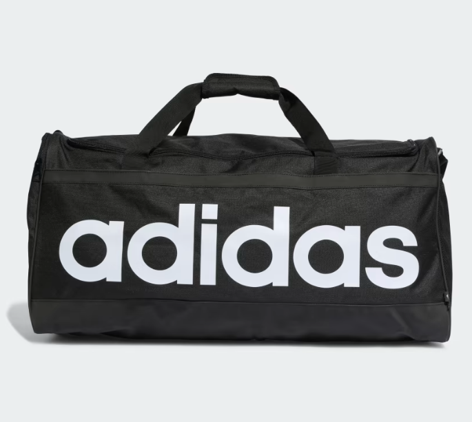 AE-B7 (Adidas essentials large duffel bag black/white) 102493610