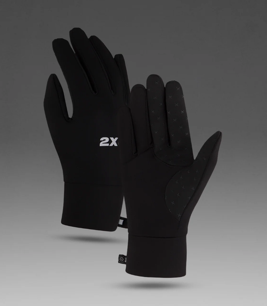 2XUA-V (2XU run glove black/silver) 102492000