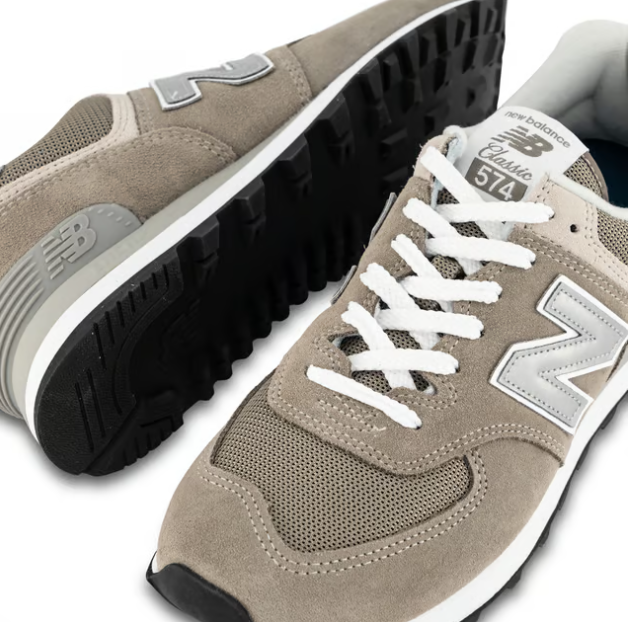 NB-J7 (New balance 574 Grey suede mesh)