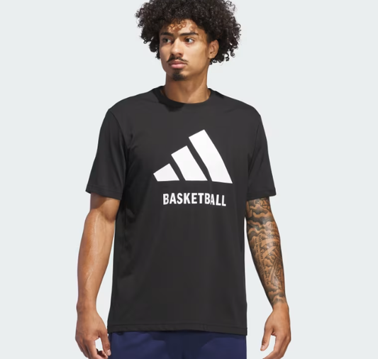 AA-K26 (Adidas basket ball t-shirt black) 122493070