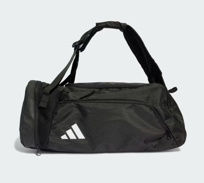 AE-F7 (Adidas tiro competition duffel bag medium black/white) 122494808