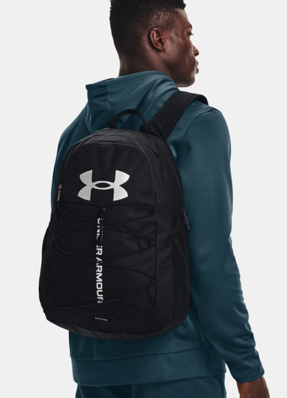 UAE-W13 (Under armour unisex hustle sport backpack black/silver) 12593478