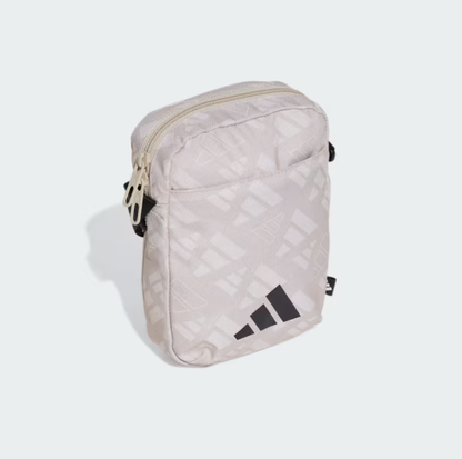 AE-P7 (Adidas linear printed organizer side bag wonder alumina/orbit grey/black) 12591687