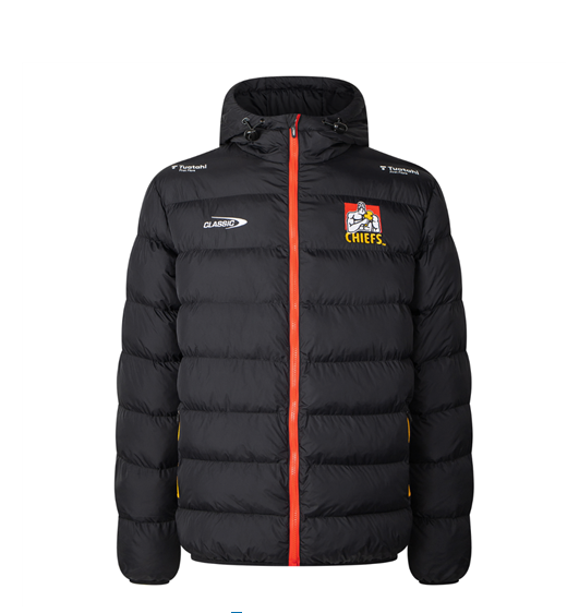 CS-I2 (Classic chiefs mens puffer jacket black) 12597000