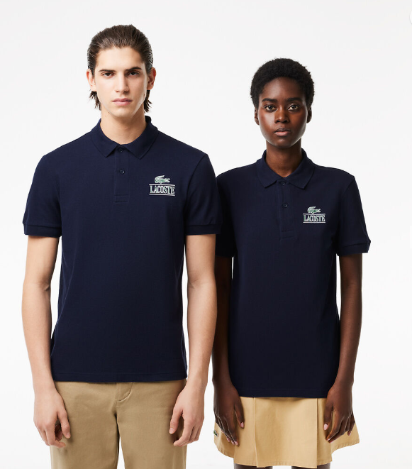 LCA-K21 (Lacoste core graphics regular fit polo navy) 12599130