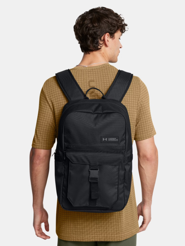 UAE-D14 (Under armour triumph campus backpack black/white) 22593913