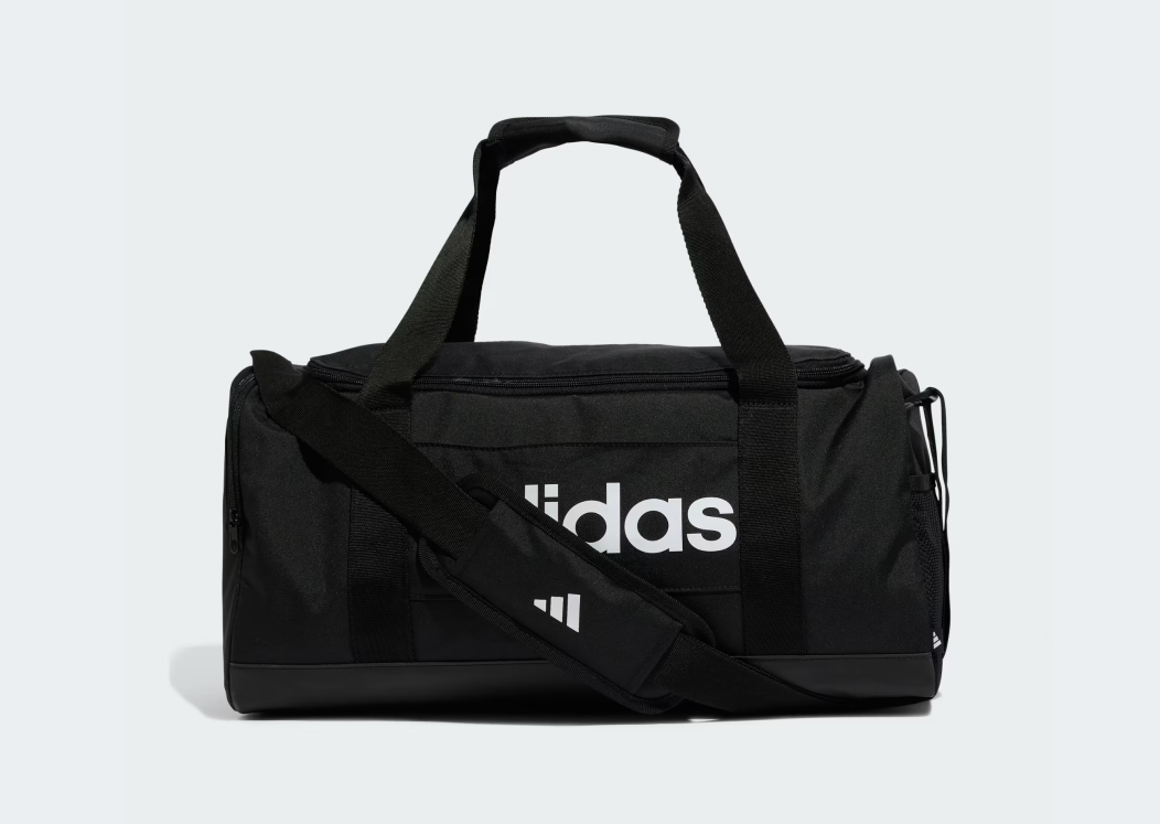 AE-B8 (Adidas linear duffel small black/white) 32592646