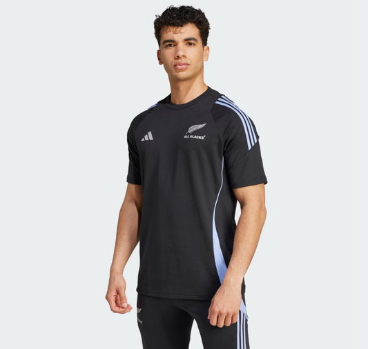 AA-M27 (Adidas all blacks rugby cotton tee black/blue spark) 32592905