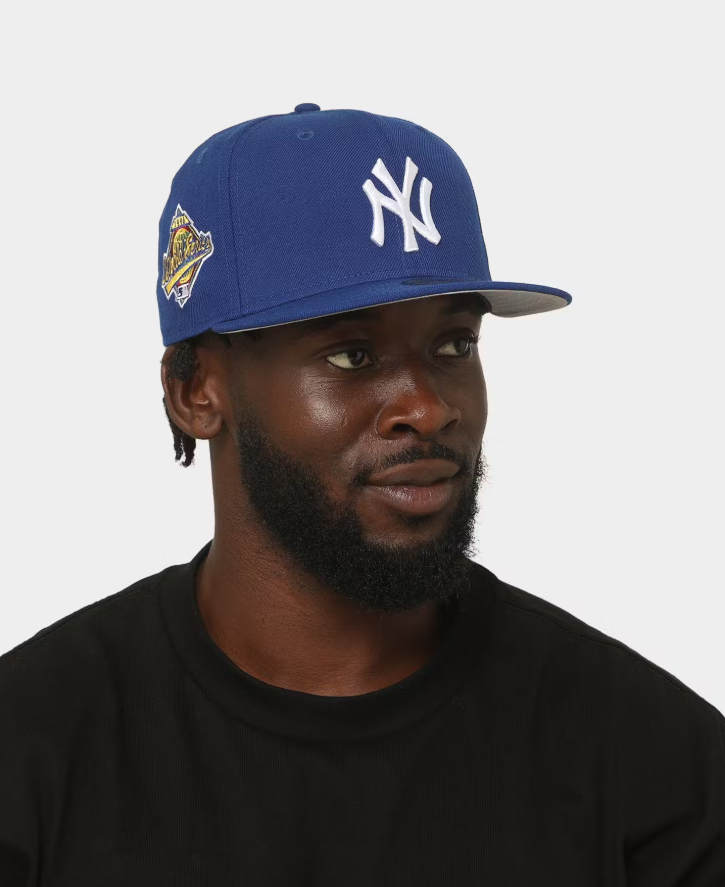 NEC-A64 (New era 5950 world series colour pack new york yankees fitted cap royal blue/grey UV) 52593970