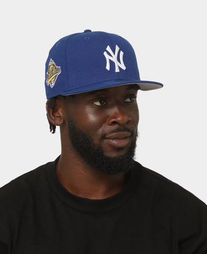 NEC-A64 (New era 5950 world series colour pack new york yankees fitted cap royal blue/grey UV) 52593970