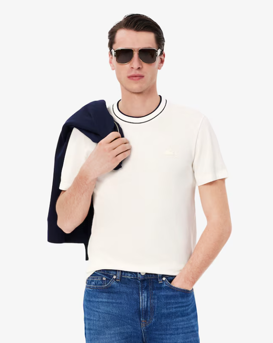 LCA-Q22 (Lacoste essentials stretch mini pique t-shirt flour) 72595869