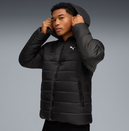 PA-I12 (Puma essentials hooded insulated jacket black) 72597500